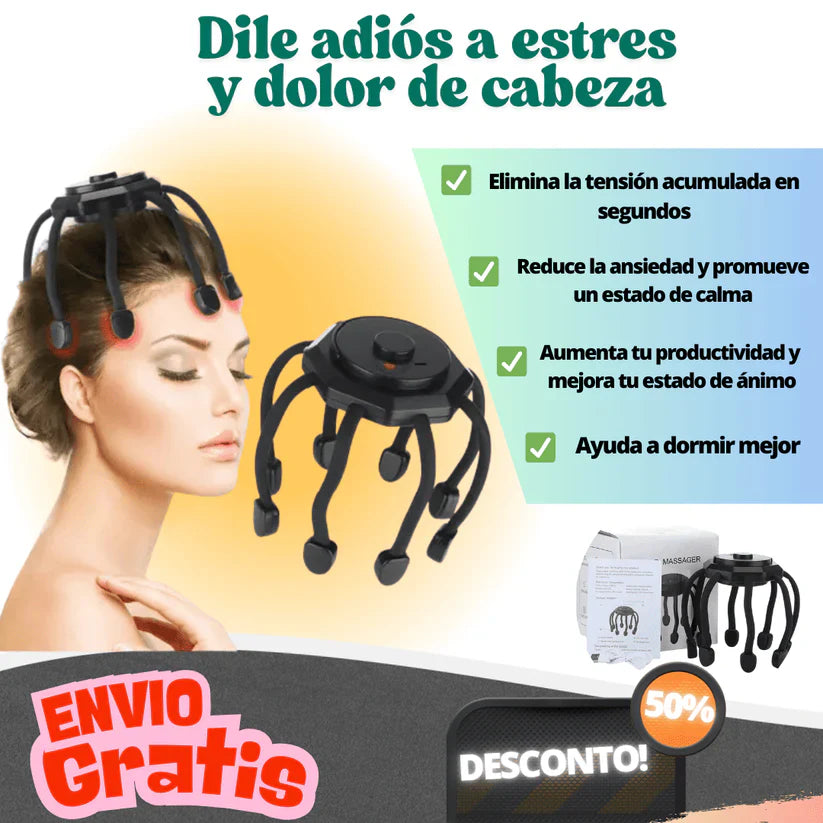 Nuevo Masajeador de Cabeza Eléctrico