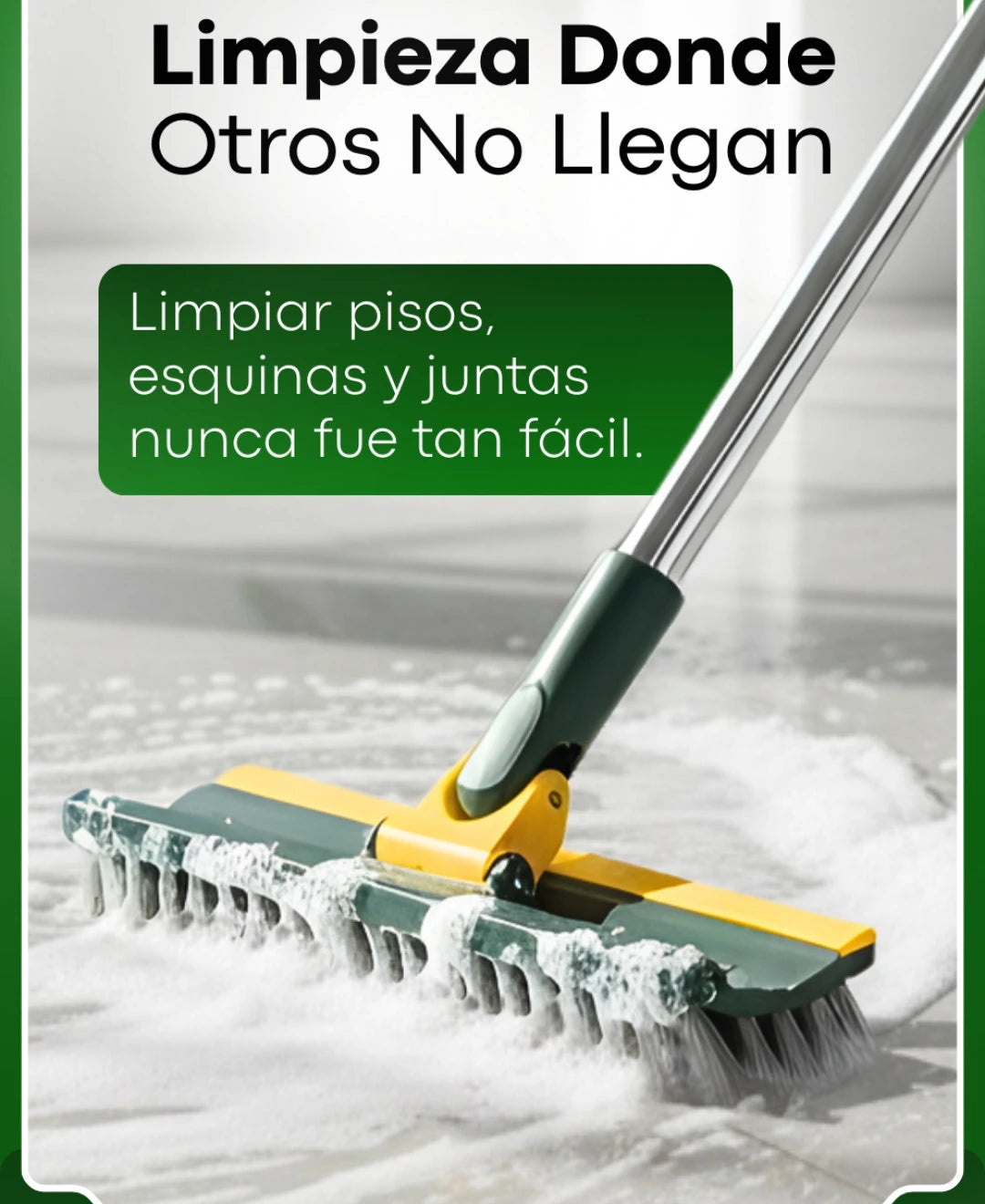 No sufras mas por la limpieza 🧼 Cepillo de limpieza 4 en 1