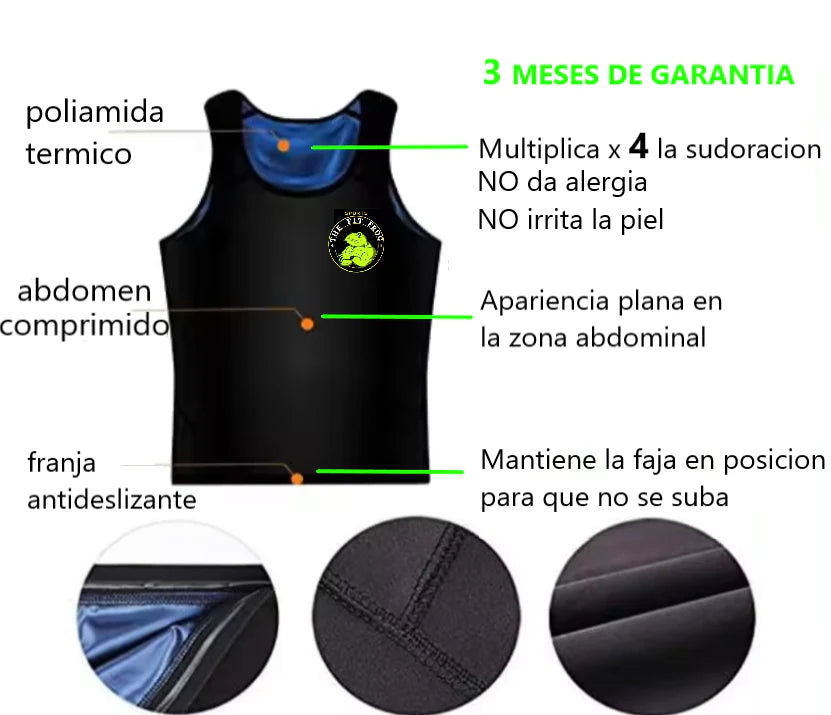 Camiseta Sauna Perdedora de Grasa