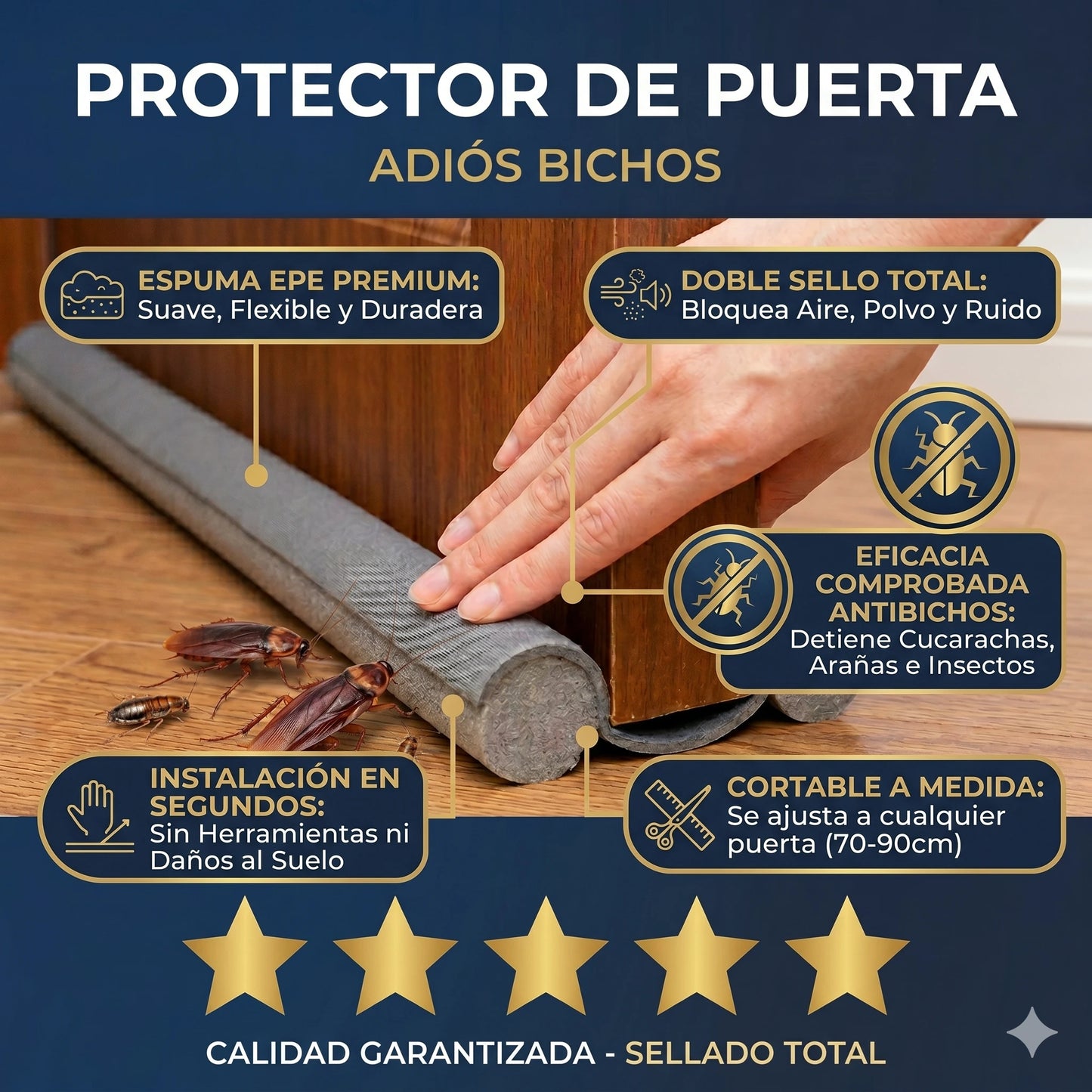 ¡BLINDA TU HOGAR! 🚫🪳 El Escudo Definitivo contra Bichos e Insectos (2x1)