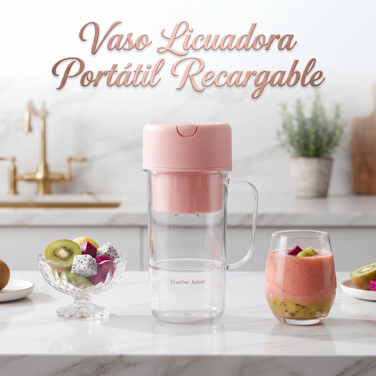 Vaso Licuadora Portátil Recargable USB🍓🥤