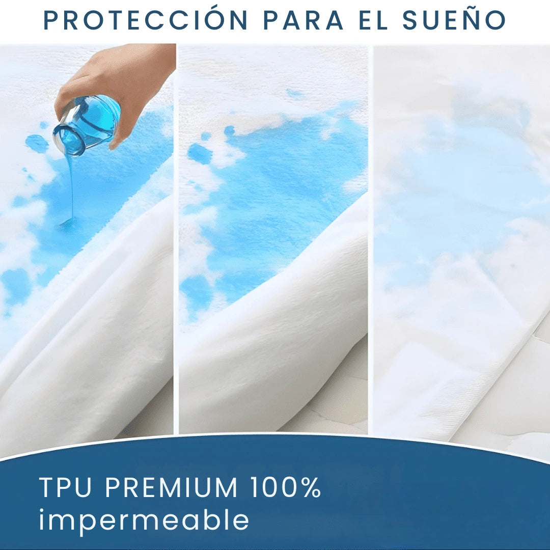 🛌 ¡Protege tu Colchón con la Tecnología de SAFEBED™! Protector impermeable✨