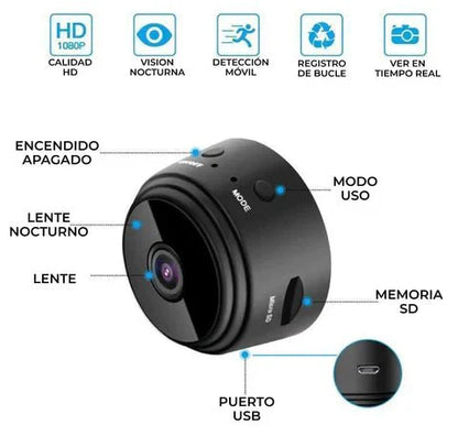 🚨Mini Camara espía - protege a los tuyos🚨