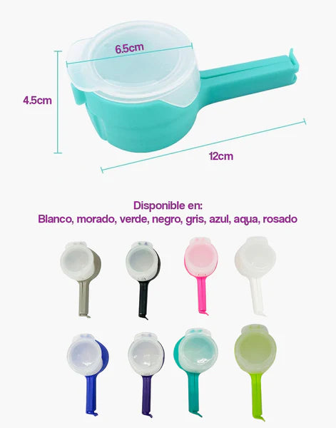 Clips dispensadores para bolsas (Pack 4 unidades)