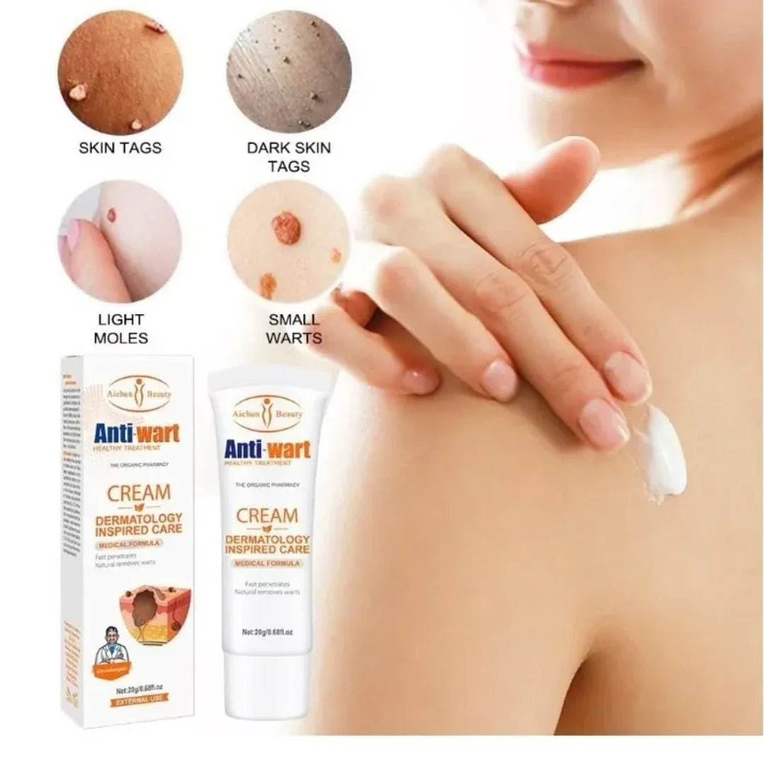 Crema removedora de verrugas⭐