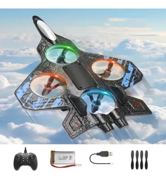 Juguete Avión acrobático a Control Remoto 360° Jet Starfighter®︎