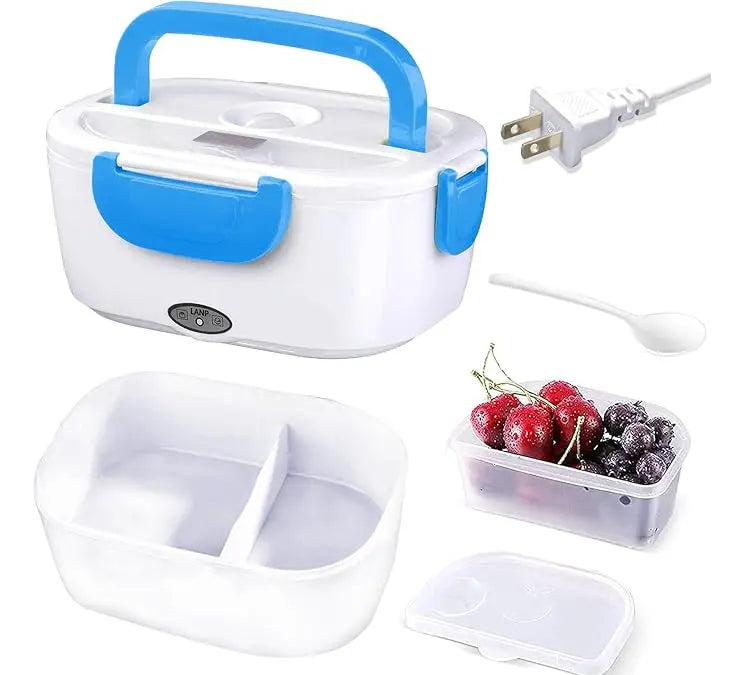 🍱 ¡Olvídate de Comer Frío! Lonchera Vianda Eléctrica 110v⚡