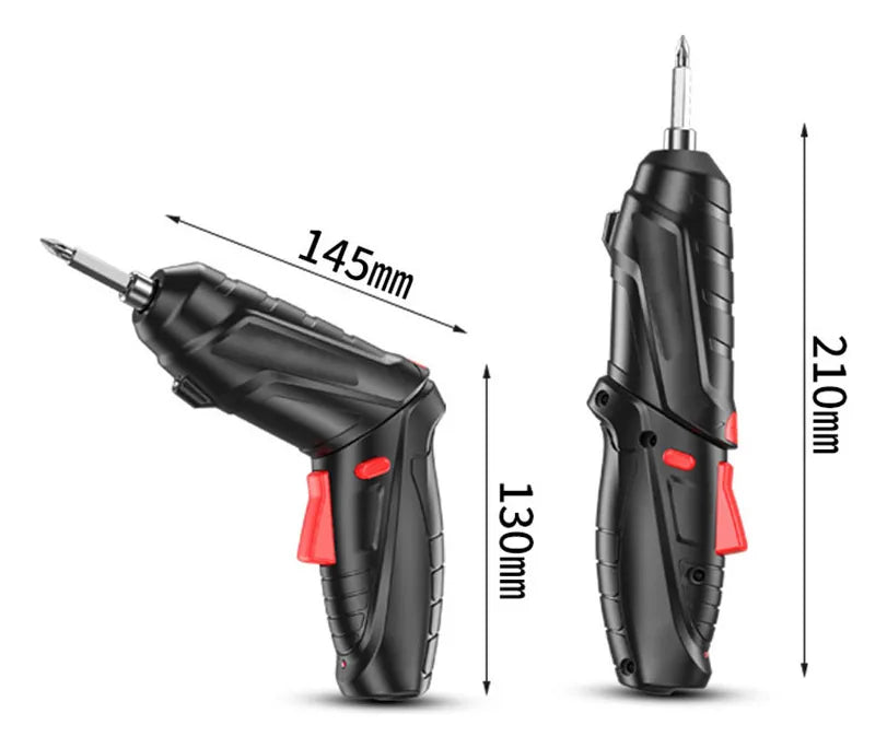 Kit Destornillador Eléctrico Recargable 47 Piezas🛠️⚡