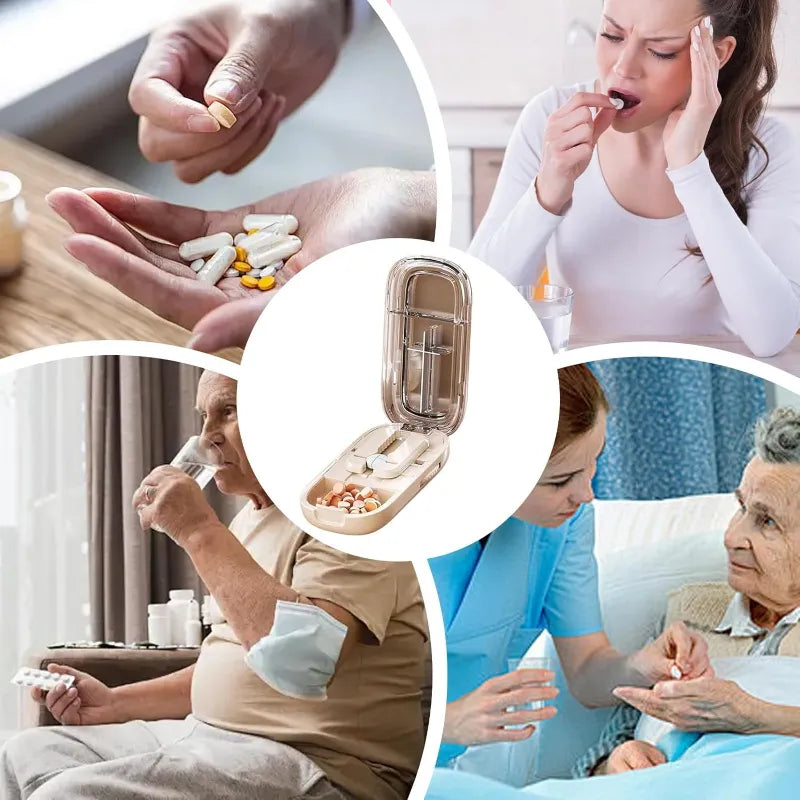 Organizador y picador de pastillas💊