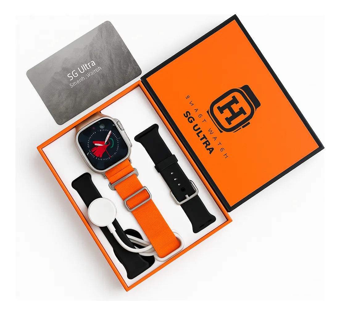 Reloj ultra S9 Original con 3 correas para combinar⌚🔥