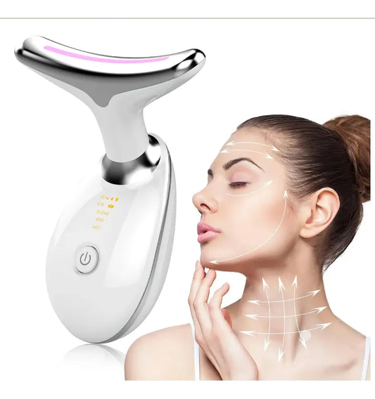 Masajeador Facial | Elimina Papada Cuello Reafirmante Colágeno.