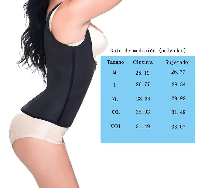 Faja Reductora Corset De Neopreno🌟
