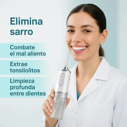 Irrigador Bucal Portátil Higiene Dental Limpiador🦷