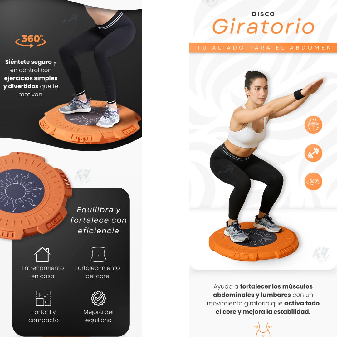 Disco giratorio para ejercicio🔥