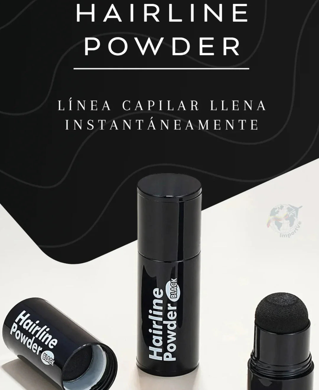 Cubre Canas instantáneo Hairline Powder®︎