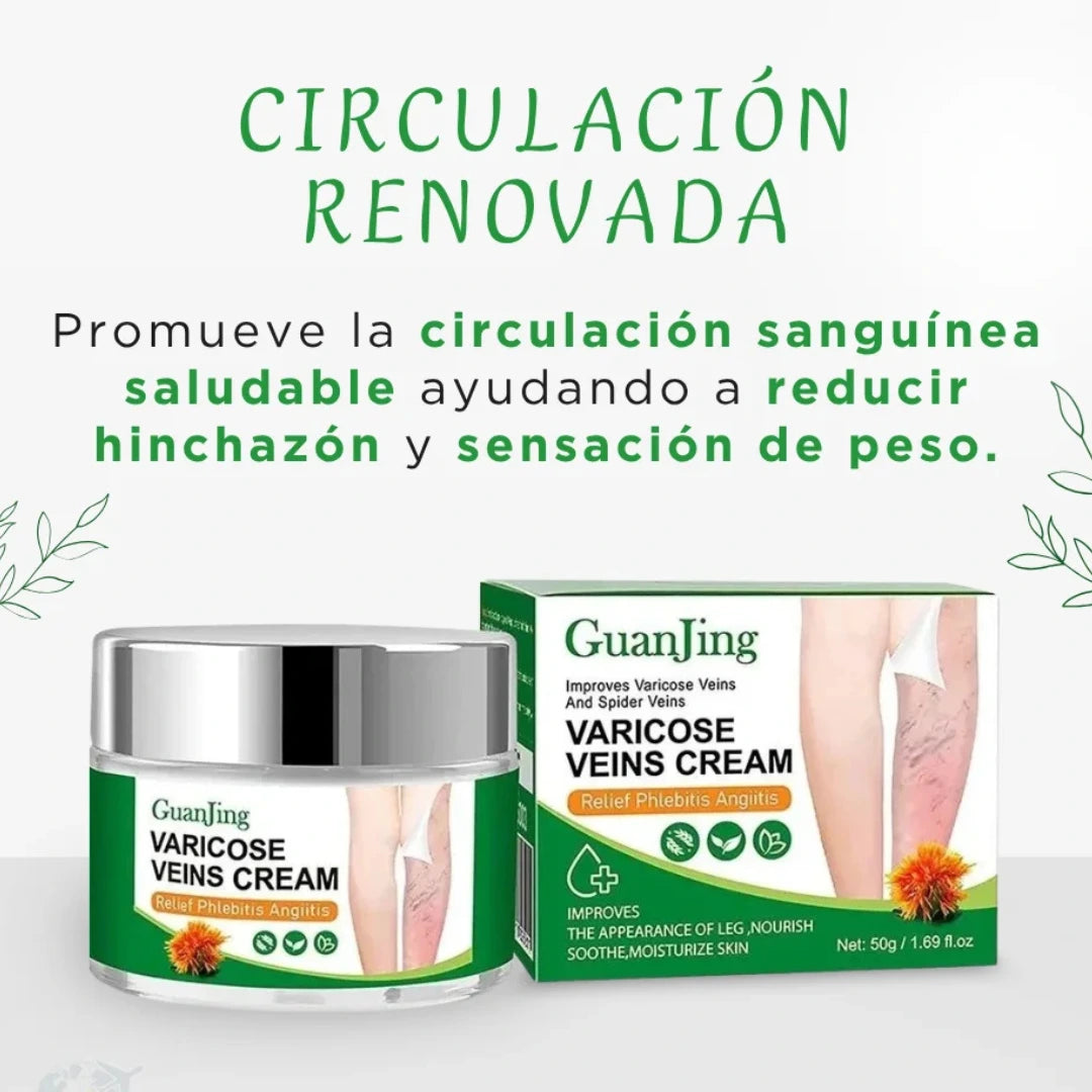 Crema elimina y previene varices a base de Té Verde🌿