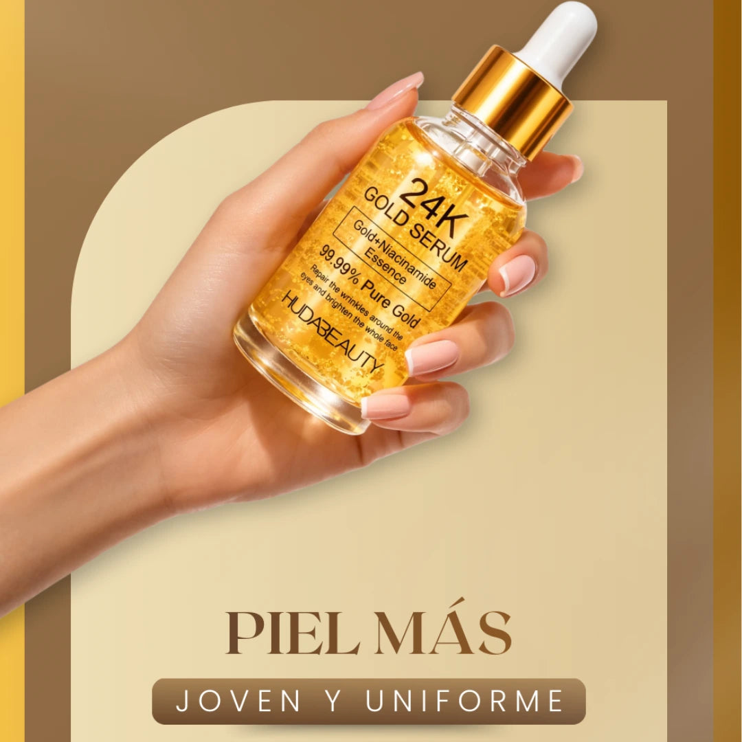 💎 Sérum Facial 24K Gold: El Secreto para una Piel Radiante y Joven⭐