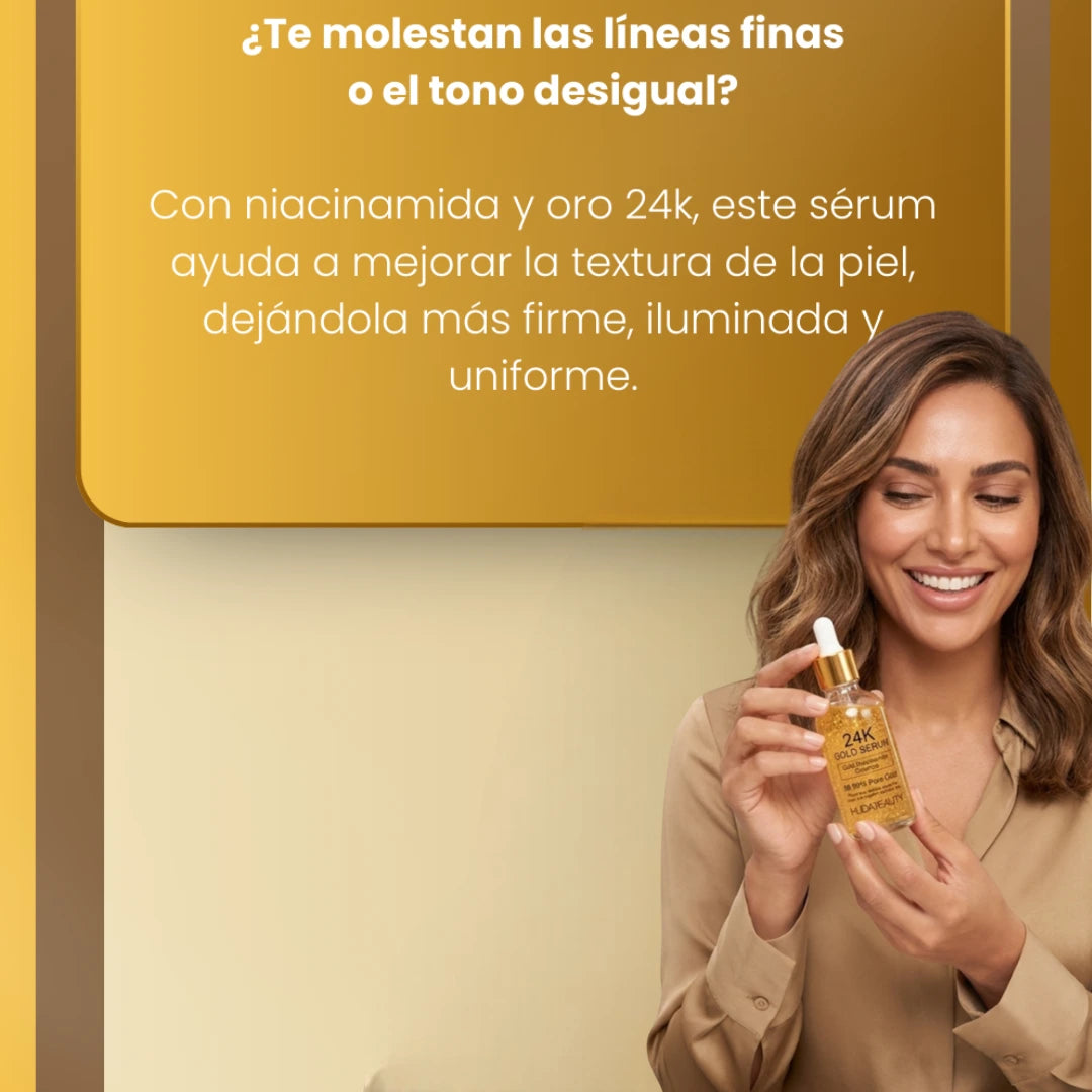 💎 Sérum Facial 24K Gold: El Secreto para una Piel Radiante y Joven⭐