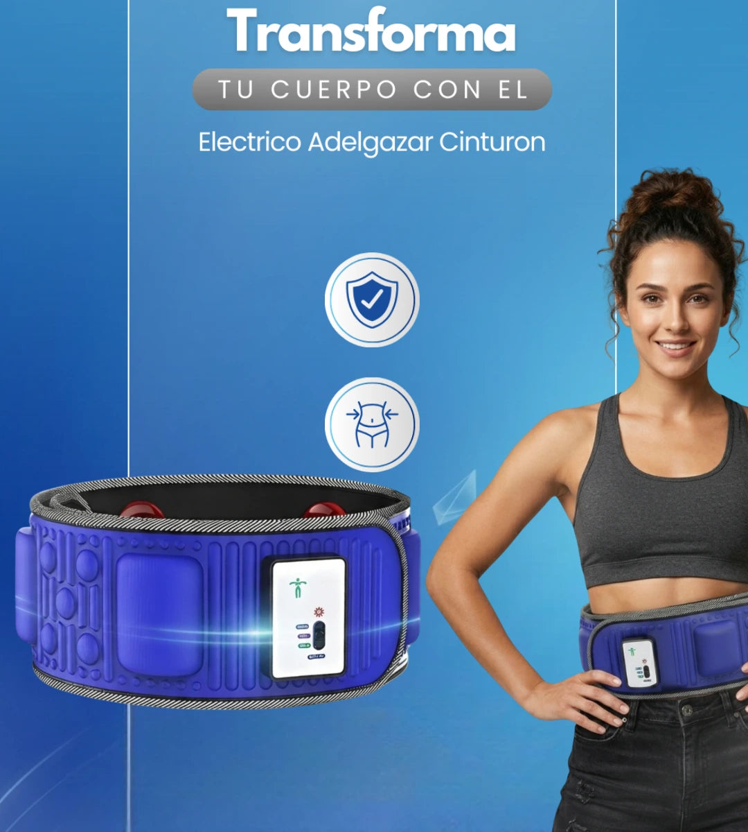 Cinturón adelgazante Masaje Eléctrico Electro SuperSlim5x®︎🔥