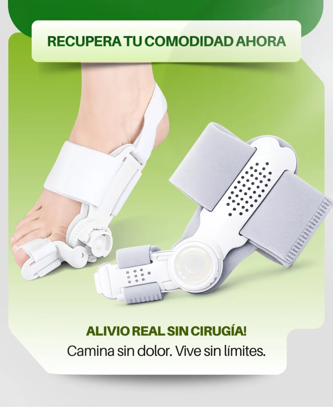 Corrector Ortopédico para Juanete