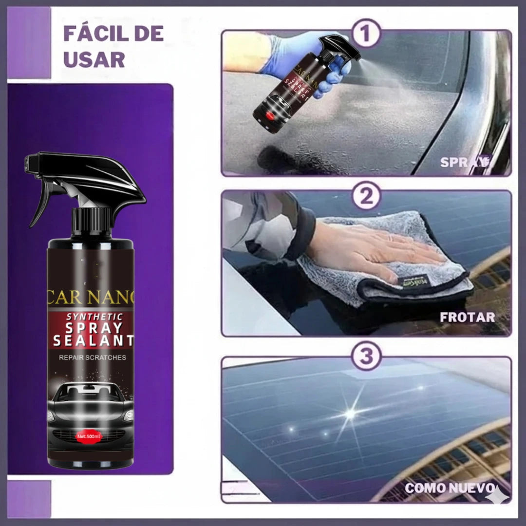 Spray Revestimiento Total Premium – Tu auto y moto como nuevo en minutos⭐