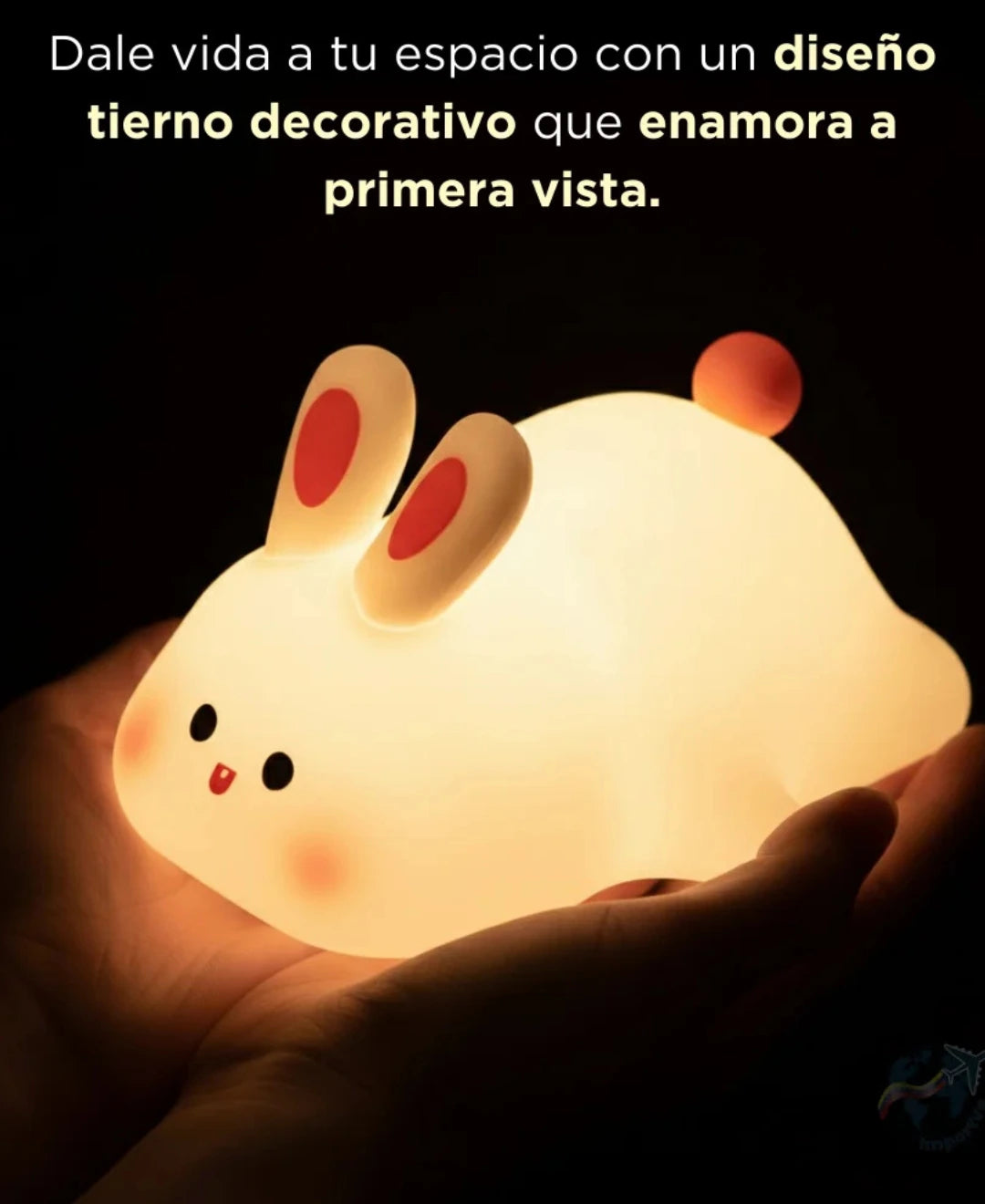 Lampara mágica 3 tonos recargable mascota ✨✨