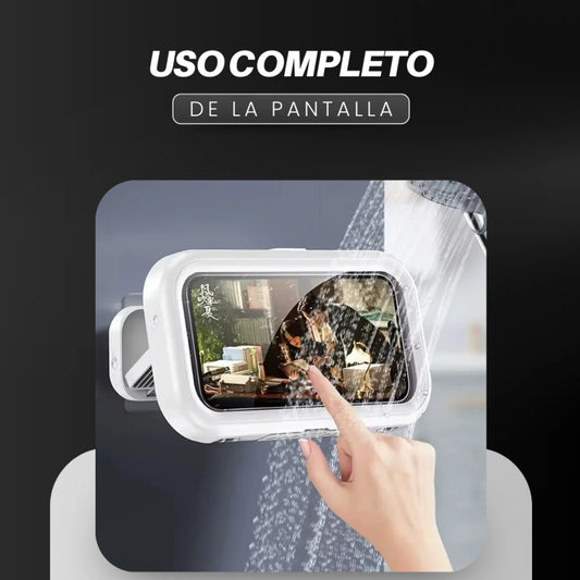 📱 ¡Lleva tu Pantalla a Donde Quieras sin Miedo al Agua! 🚿🍳 Soporte impermeable 360°