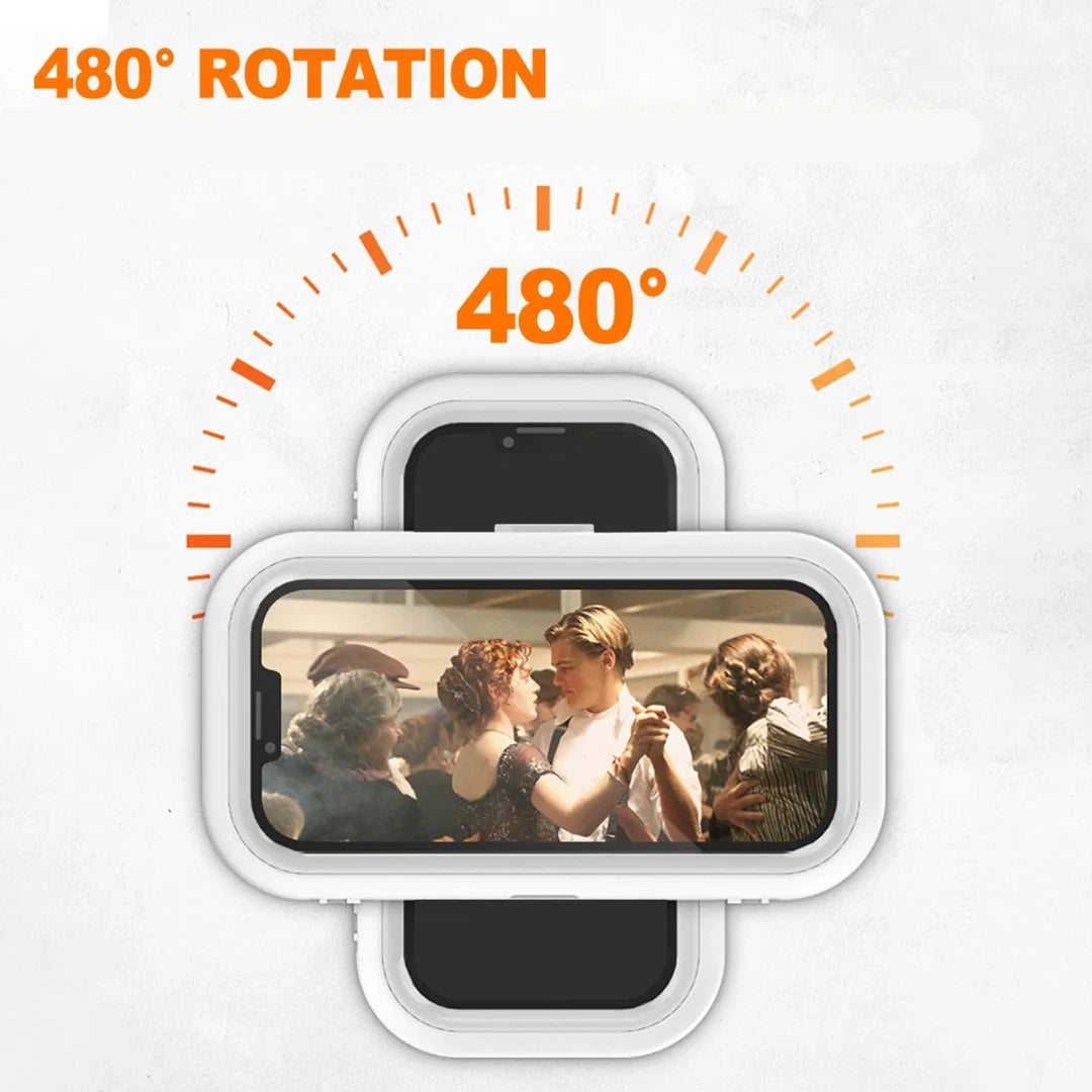 📱 ¡Lleva tu Pantalla a Donde Quieras sin Miedo al Agua! 🚿🍳 Soporte impermeable 360°