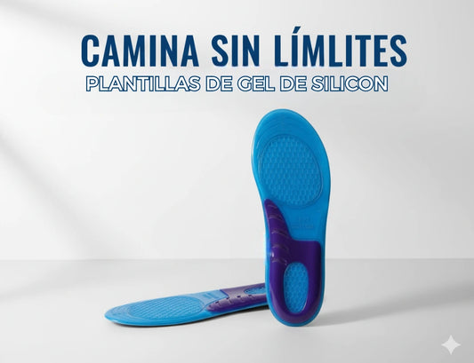 👟 Plantillas de Gel de Silicona Shock Absorbente: ¡Camina Sin Límites y Vive Sin Dolor!