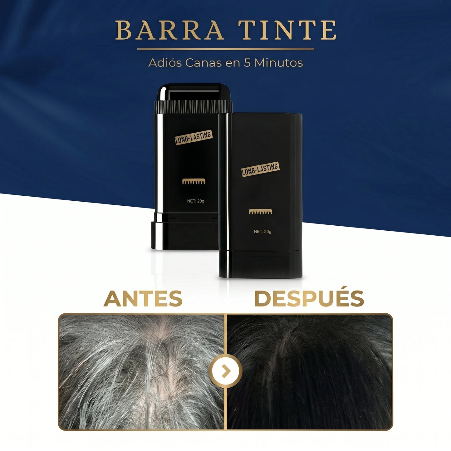 Tinte cubre canas en minutos - 🤩 ¡Adiós Canas en 5 Minutos!