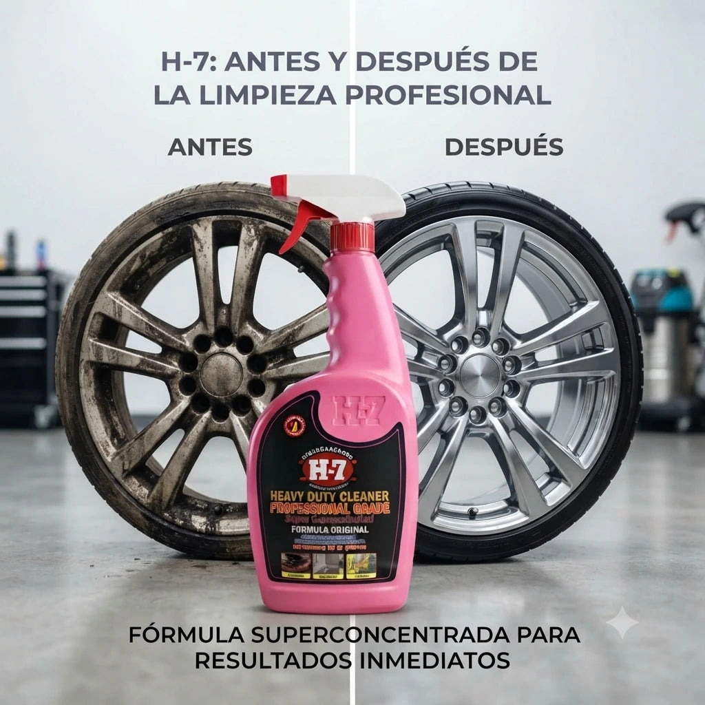 Potente Desengrasante Multiuso H-7®︎