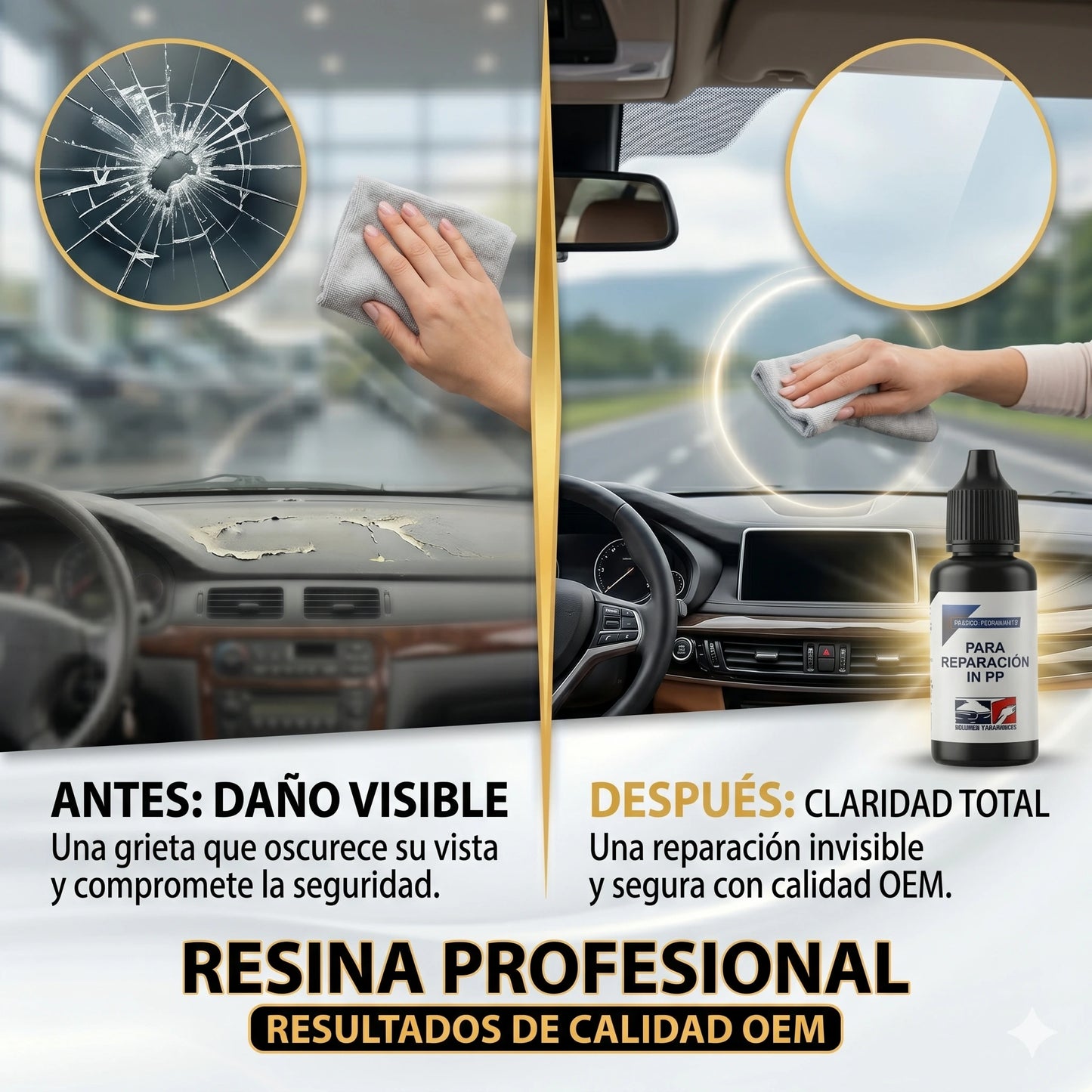 Cristal Nuevo✨ Resina Repair Pro®︎