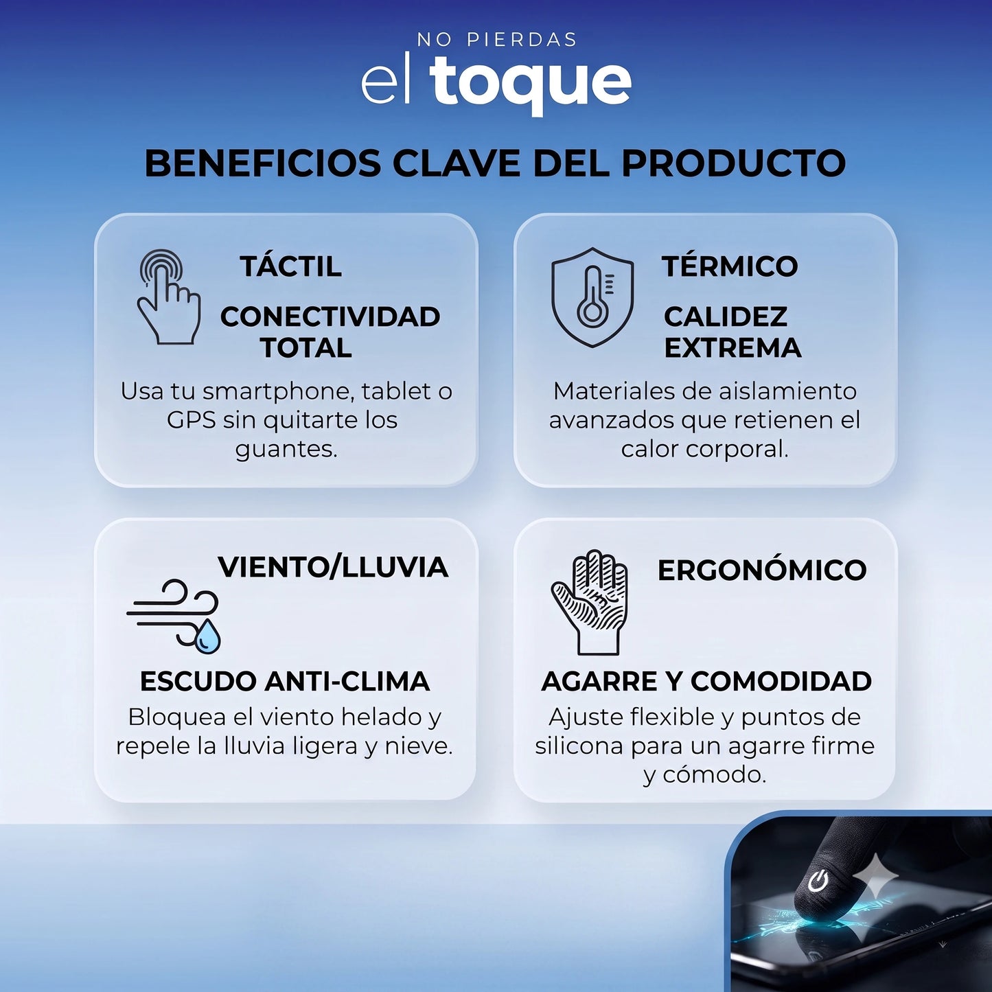 Guantes Térmicos con Conectividad Táctil🖐️📱
