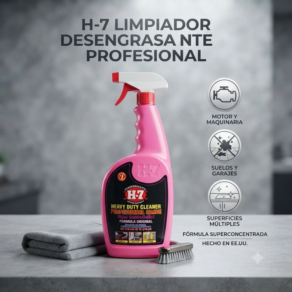 Potente Desengrasante Multiuso H-7®︎