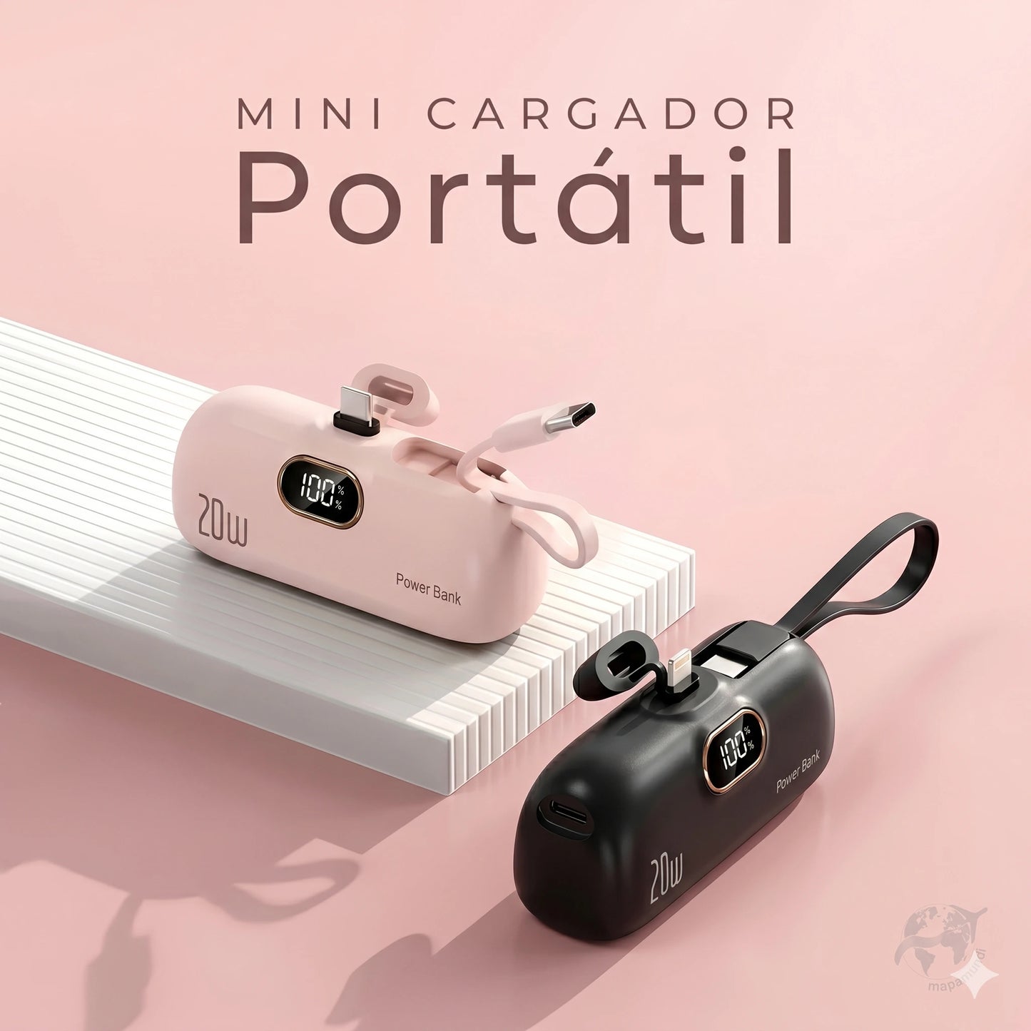 Power bank portátil de llavero 5000mAh🔋⚡Carga Rápida⚡