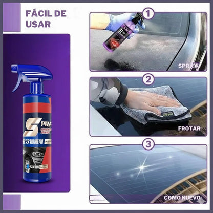Spray Revestimiento Total Premium – Tu auto y moto como nuevo en minutos⭐