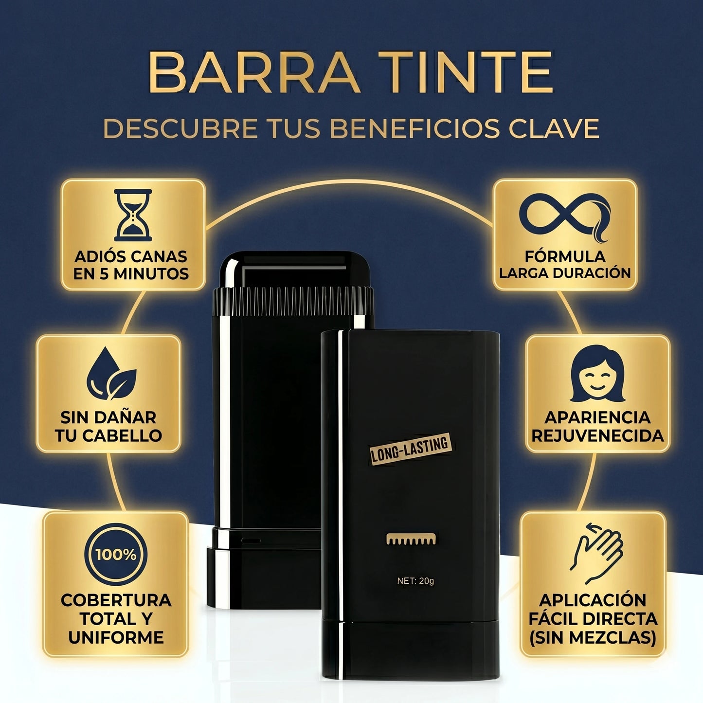 Tinte cubre canas en minutos - 🤩 ¡Adiós Canas en 5 Minutos!