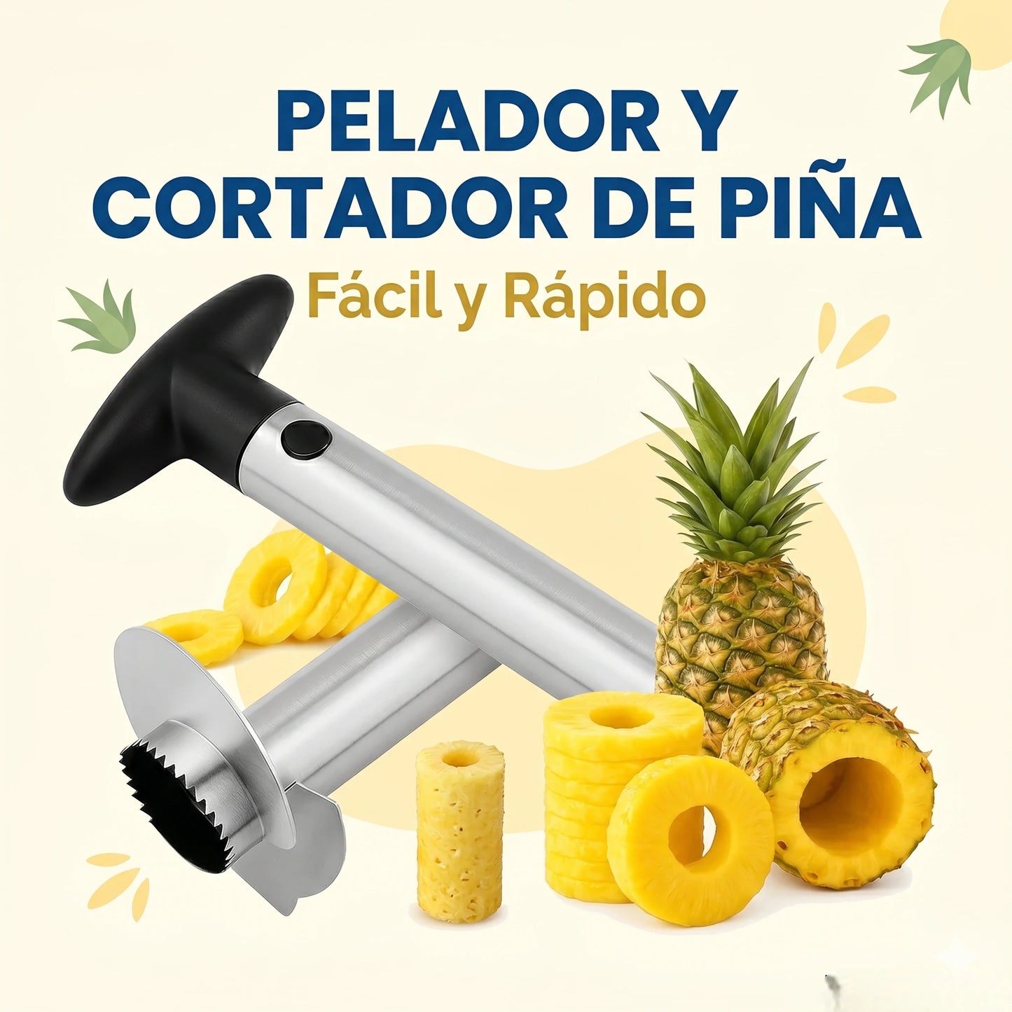 🍍Pelador y Cortador de Piña Profesional🍍