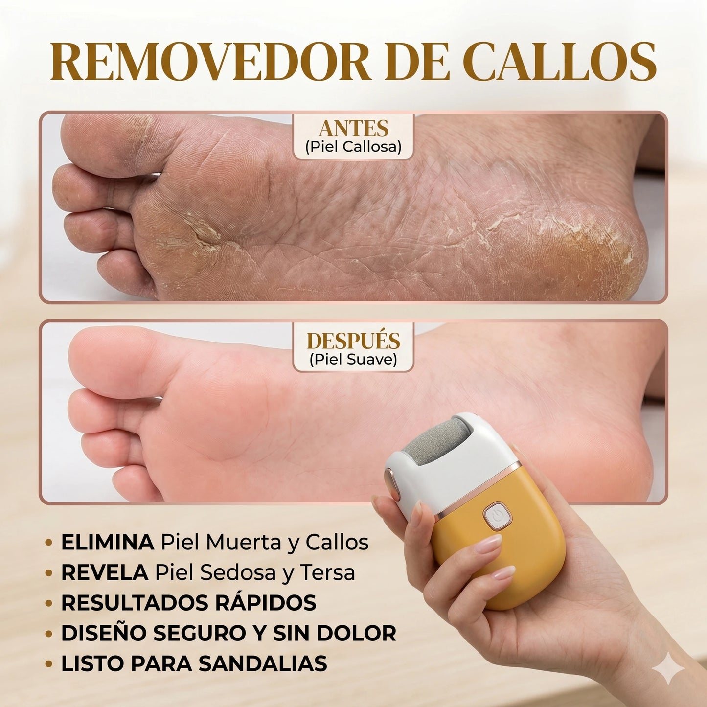 Removedor de Callos Recargable Portátil✨✨