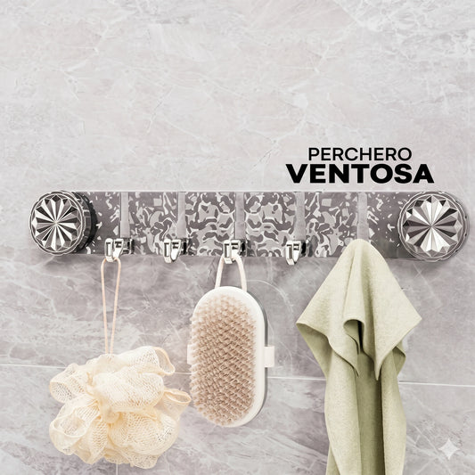 Perchero Diamante Multifuncional con Ventosa✨💎