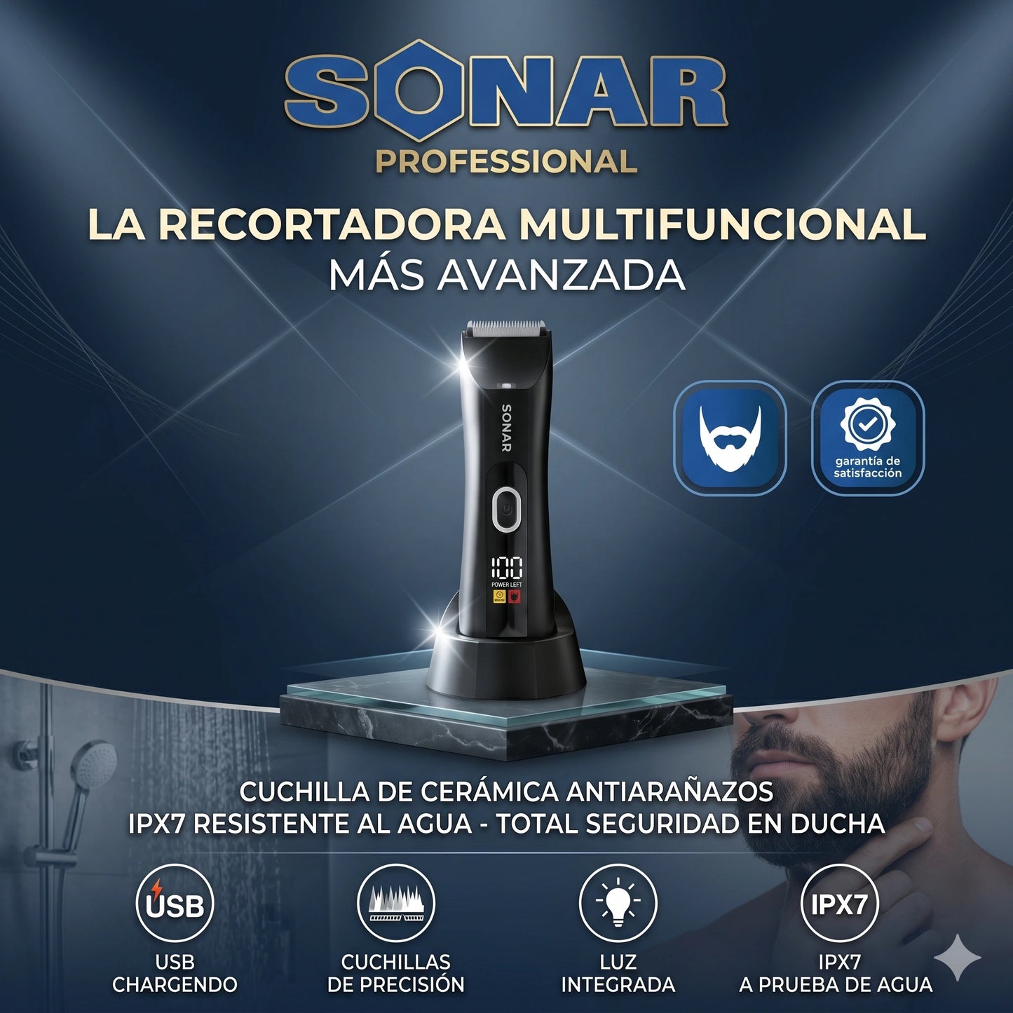 Maquina Profesional Multifuncional SONAR! ✨
