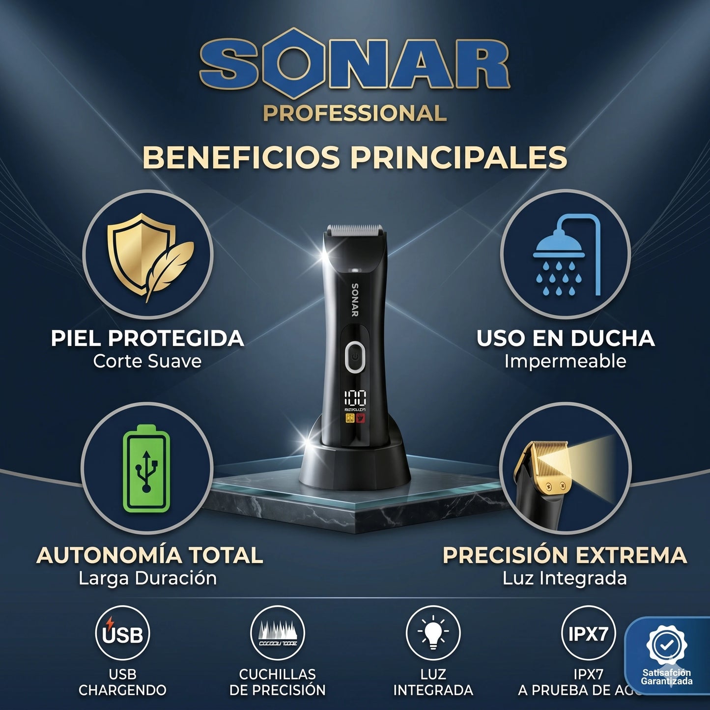 Maquina Profesional Multifuncional SONAR! ✨