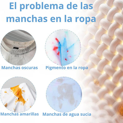 Detergente desmanchador de ropa instantáneo🍃🥼