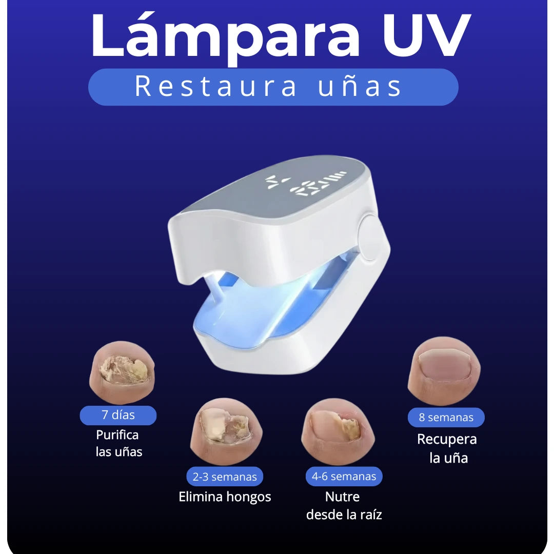 Lampara UV fototerapia para eliminar hongos + 1 crema de regalo🎁