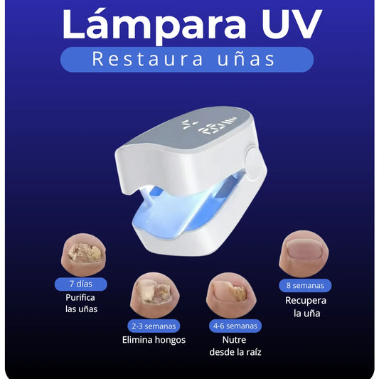 Lampara UV fototerapia para eliminar hongos + 1 crema de regalo🎁