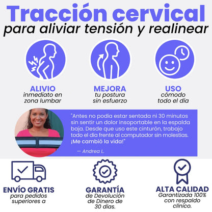 Cinturón de soporte lumbar, ciática, alineación de columna