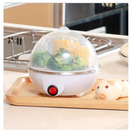 Cocedor eléctrico para huevos y vegetales de acero inoxidable 110V
