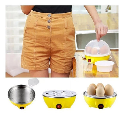 Cocedor eléctrico para huevos y vegetales de acero inoxidable 110V