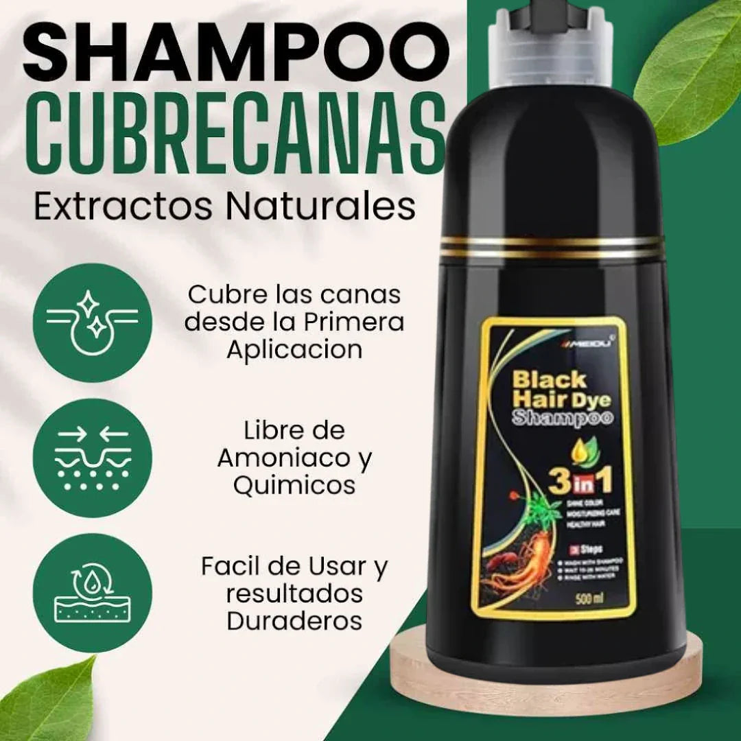 Shampoo cubre canas 100% 400ml
