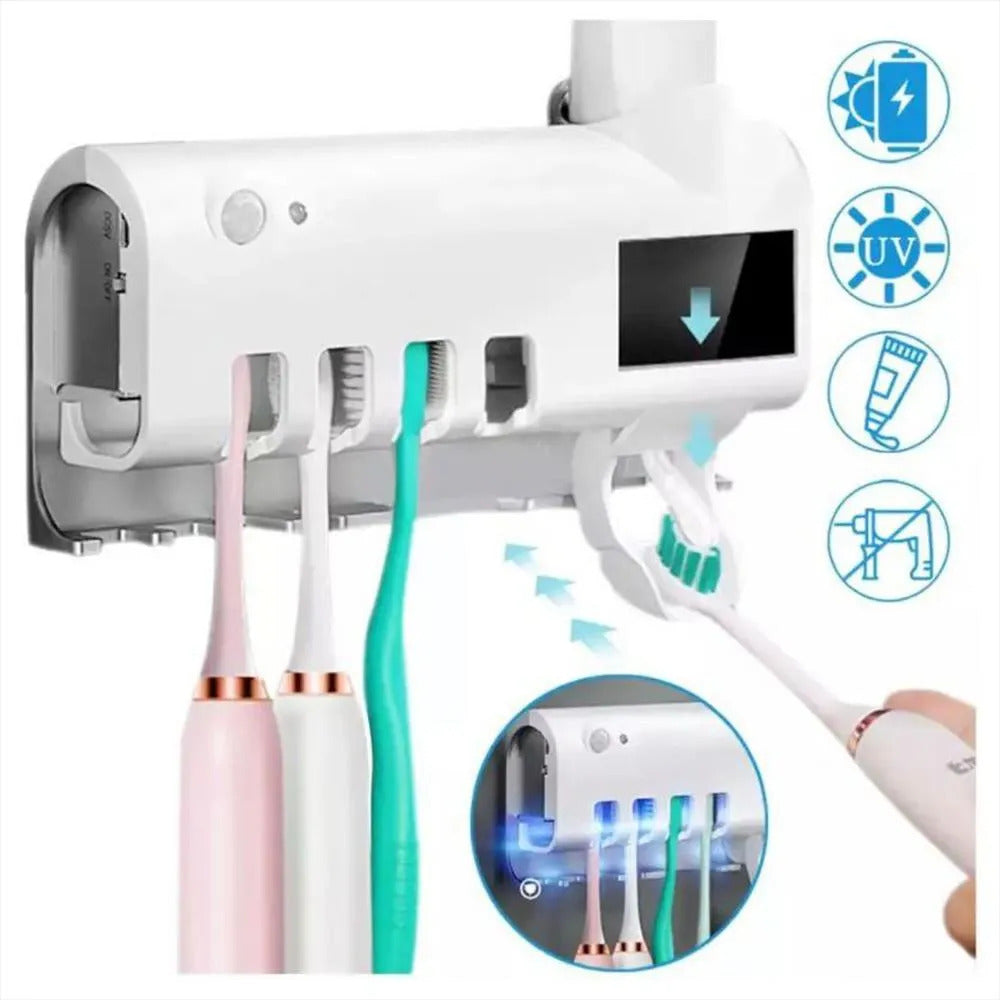 Dispensador de crema con esterilización UV